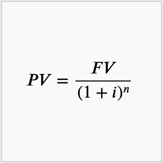 present-value-formula