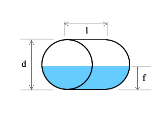 Horizontal Cylinder Tank