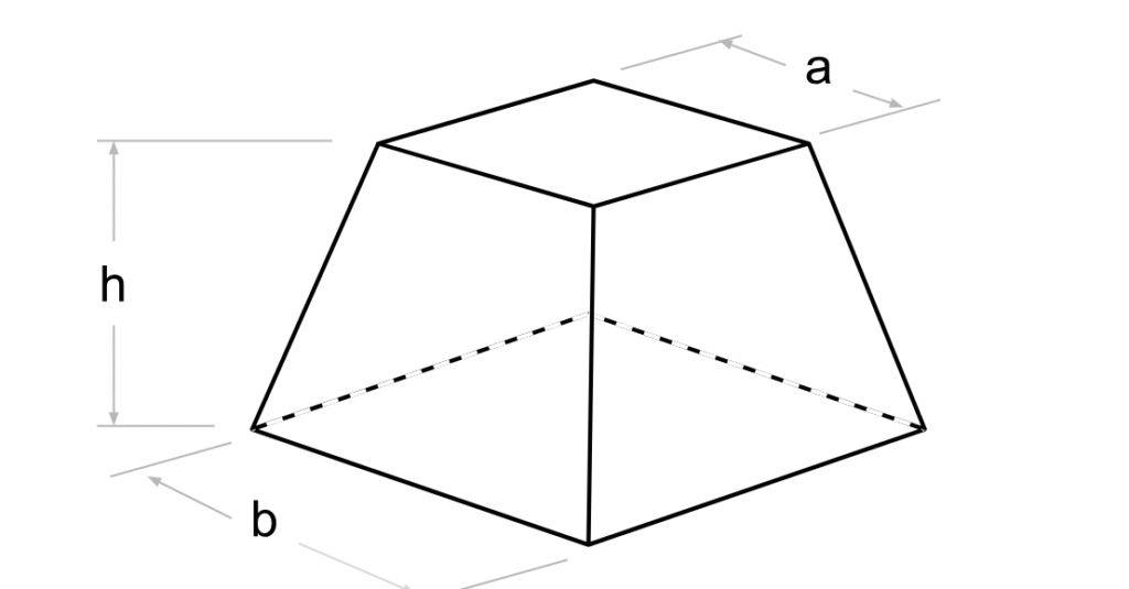 Square Pyramid Frustum