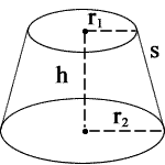 Conical Frustum Calculator 1 frustum