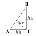 Right Triangles Calculator 2 triangle-right-altitude